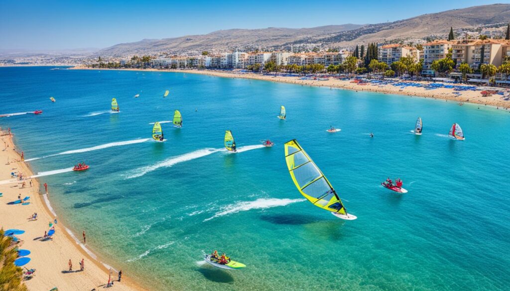 Aktivitäten am Strand von Limassol