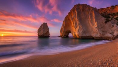 Aphrodite's Rock Beach