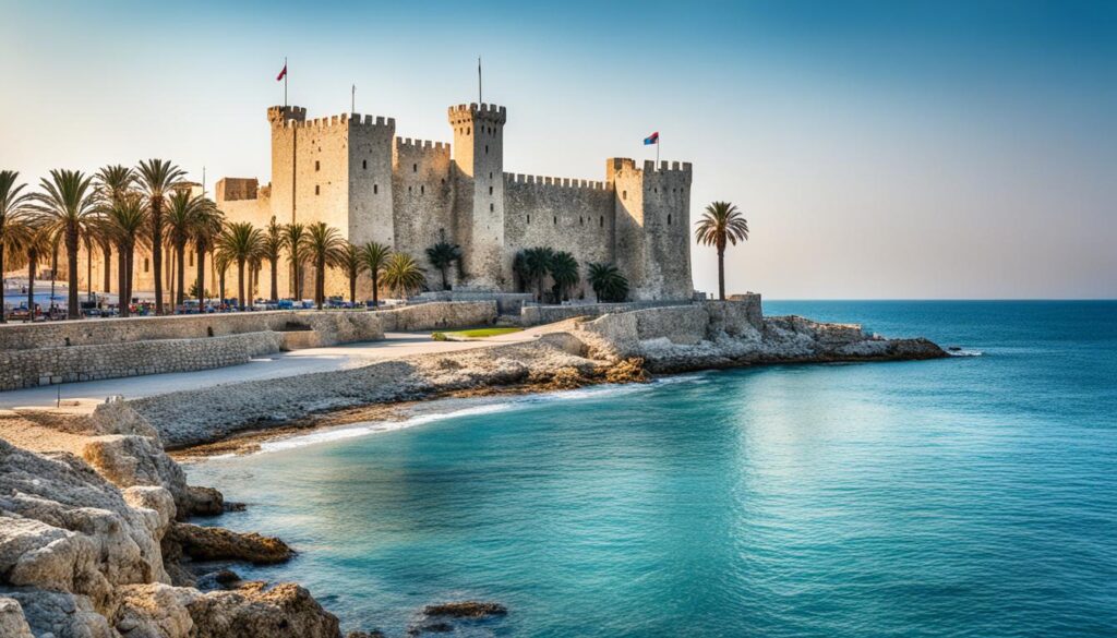 Das osmanische Kastell in Larnaca