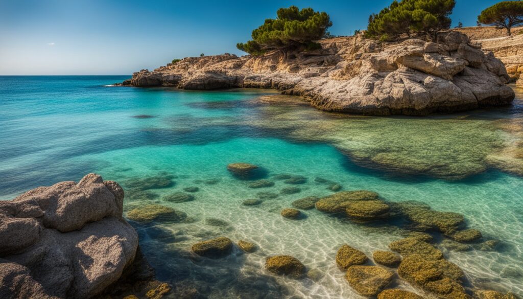 Kristallklares Wasser Fig Tree Bay