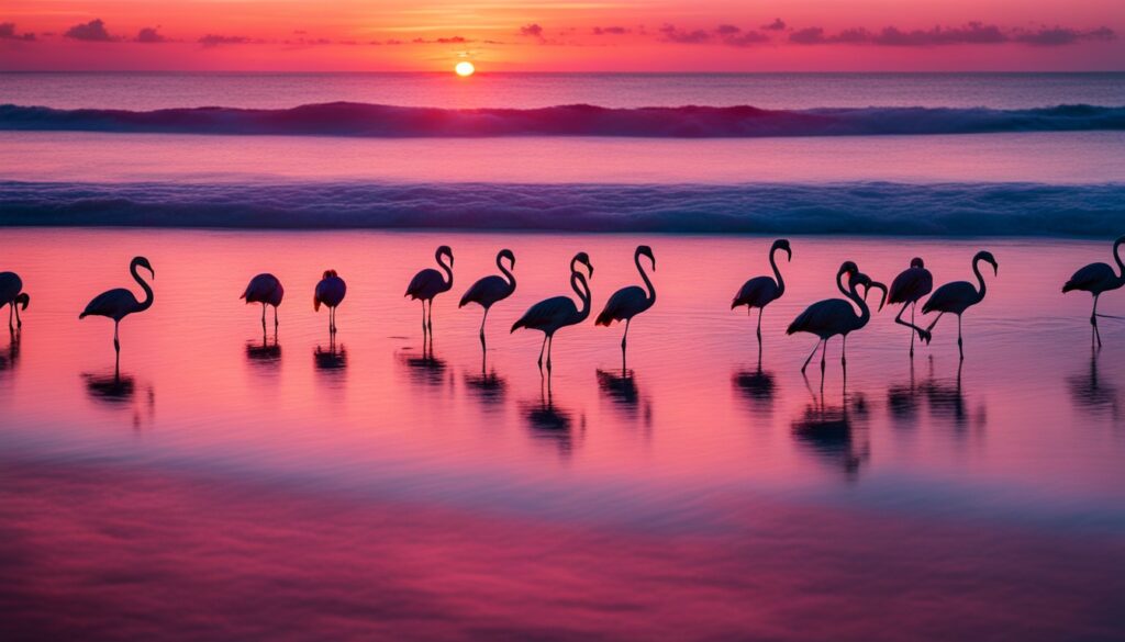 Rosaflamingos Zypern