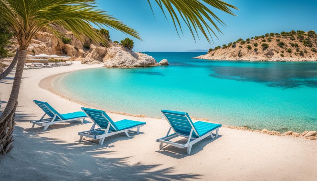 Strand Agia Thekla Ruhe und Entspannung